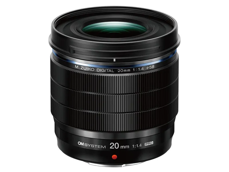 OM SYSTEM M.ZUIKO DIGITAL ED 20mm F1.4 PRO 製品画像