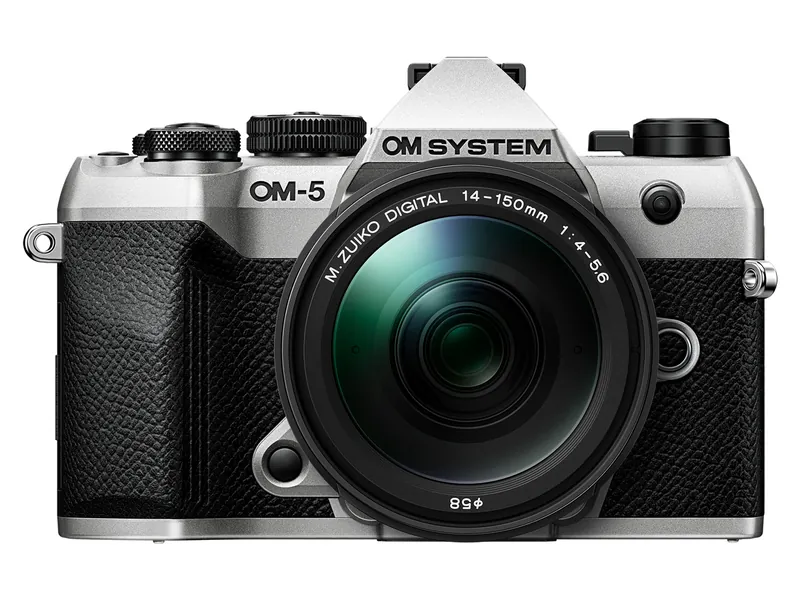 OM SYSTEM OM-5 Mark II 14-150mm II レンズキット 正面
