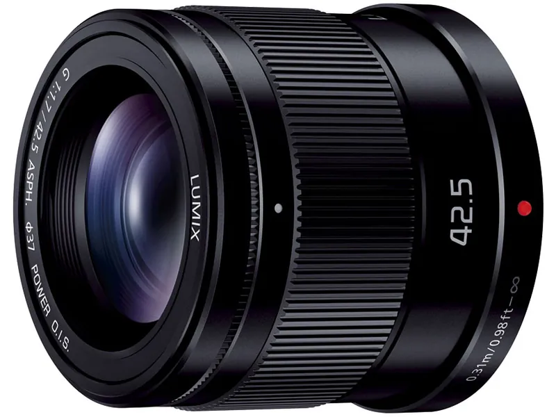 パナソニック LUMIX G 42.5mm/F1.7 ASPH./POWER O.I.S. H-HS043 製品画像