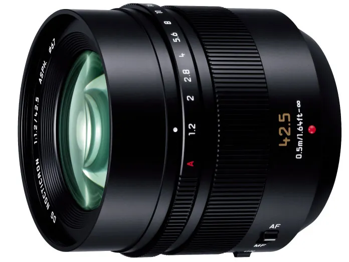パナソニック LEICA DG NOCTICRON 42.5mm/F1.2 ASPH./POWER O.I.S. H-NS043 製品画像