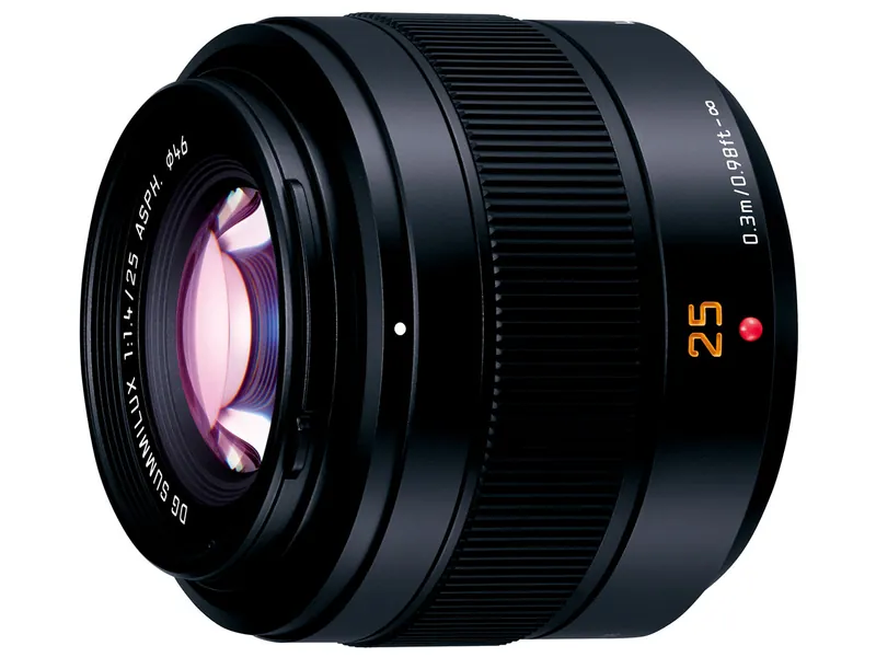 パナソニック LEICA DG SUMMILUX 25mm/F1.4 II ASPH. H-XA025 製品画像