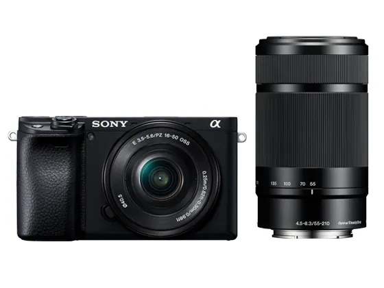 SONY α6400 ILCE-6400Y ダブルズームレンズキット 正面