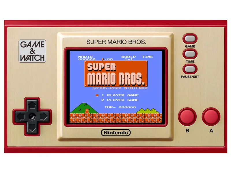 Nintendo ゲーム＆ウオッチ スーパーマリオブラザーズ 製品画像
