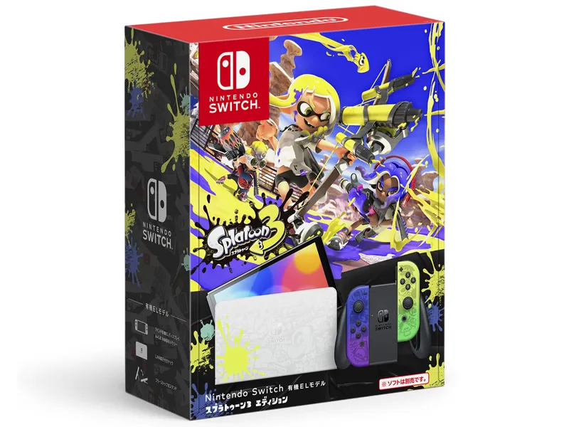 Nintendo Switch（有機ELモデル）スプラトゥーン3エディション 製品画像