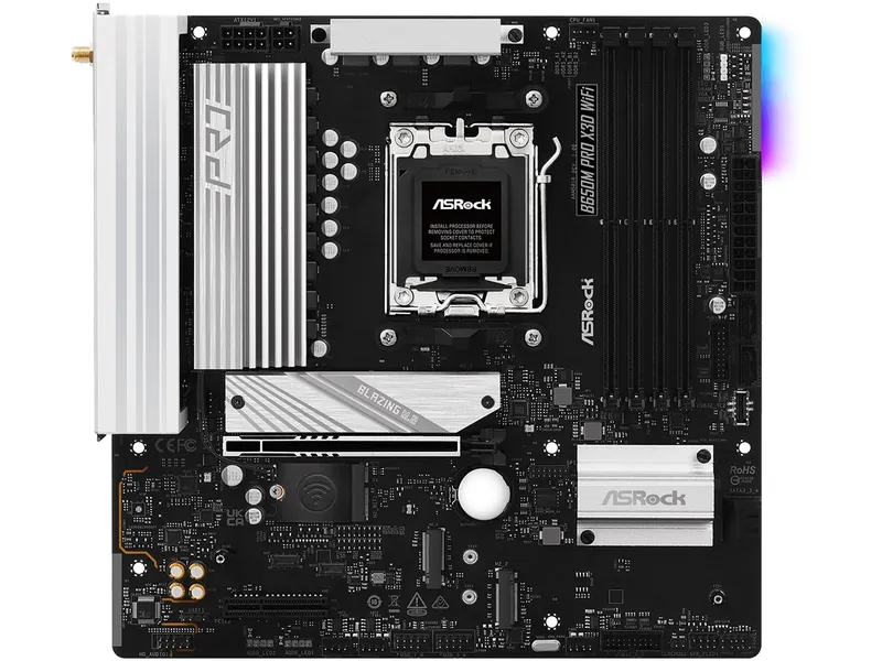 ASRock B650M Pro X3D WiFi 製品画像