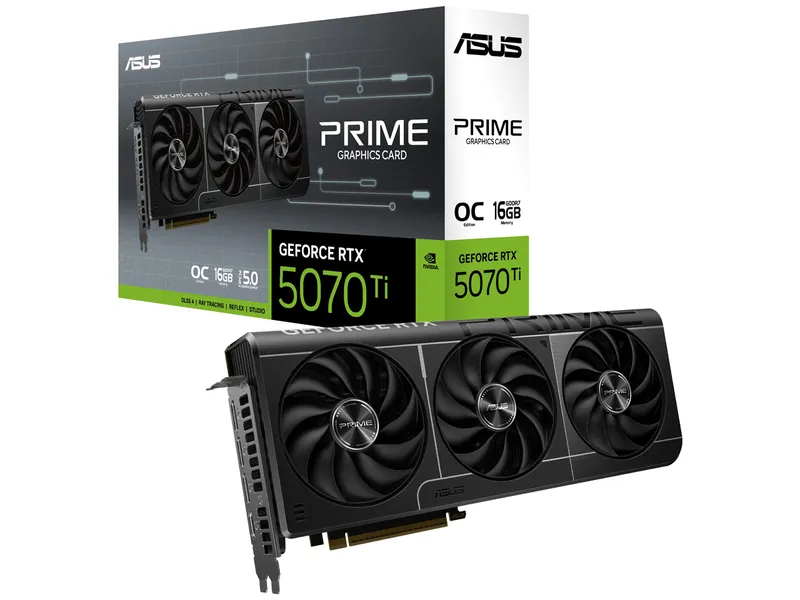ASUS PRIME-RTX5070TI-O16G 製品画像