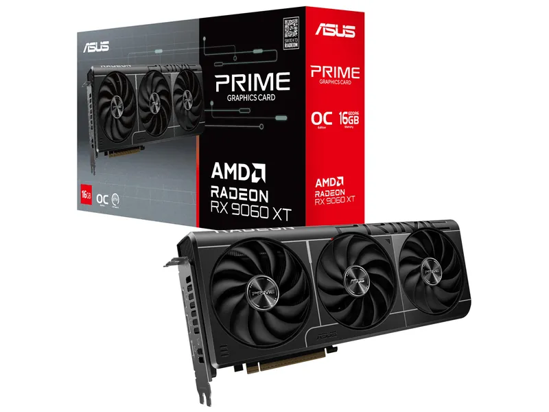 ASUS PRIME-RX9060XT-O16G 製品画像