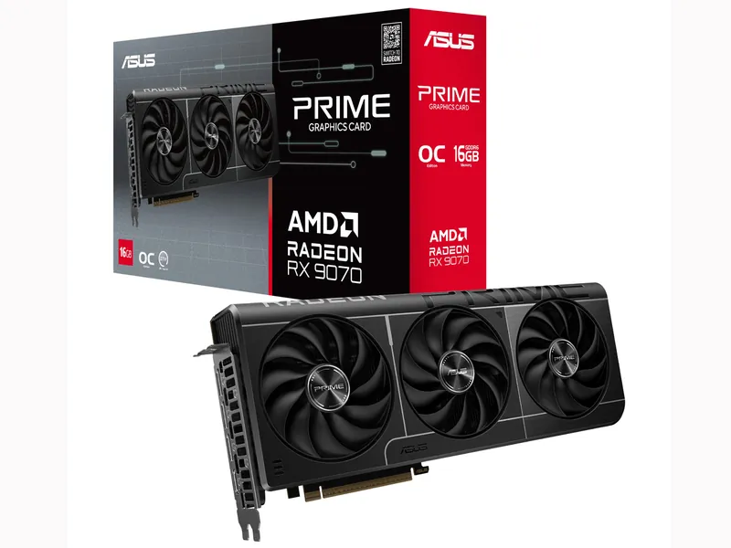 ASUS PRIME-RX9070-O16G 製品画像
