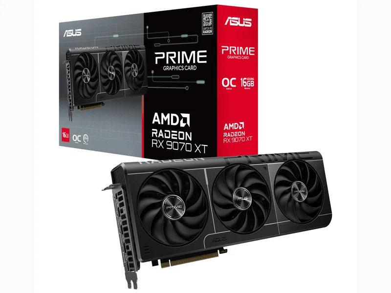 ASUS PRIME-RX9070XT-O16G 製品画像