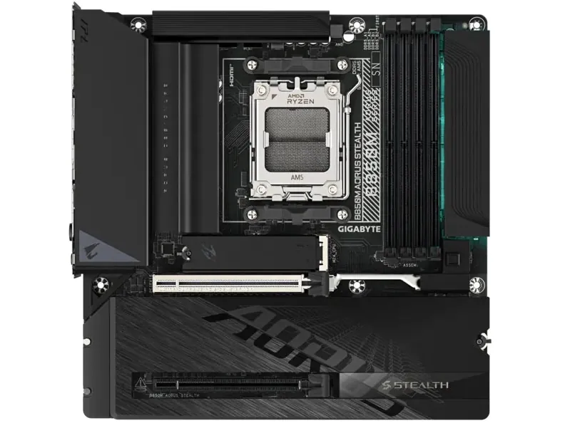 GIGABYTE B850M AORUS STEALTH 製品画像