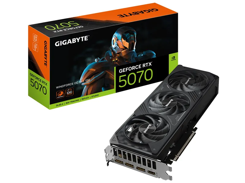GIGABYTE GV-N5070WF3OC-12GD 製品画像