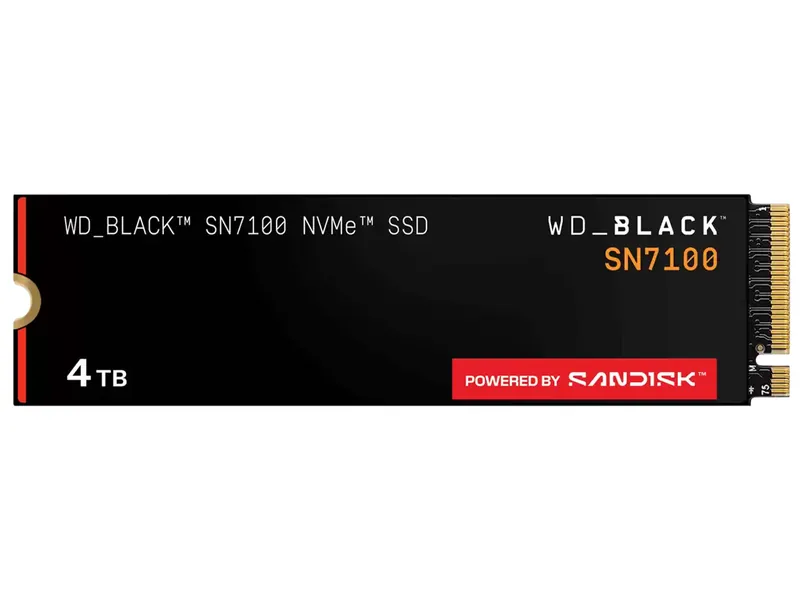 SanDisk WD_BLACK SN7100 WDS400T4X0E 製品画像