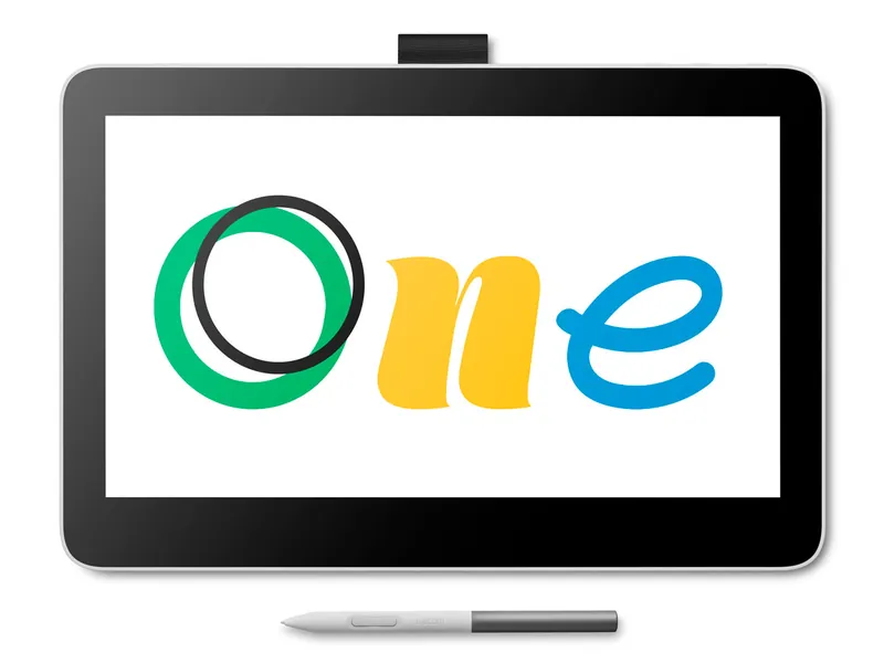 ワコム Wacom One 液晶ペンタブレット 13 touch DTH134W4D 製品画像