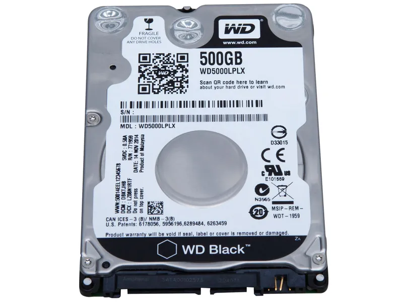 Western Digital WD5000LPLX 製品画像